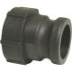 2IN POLY PART A COUPLING