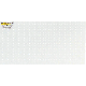 2FTX4FT WHT POLY PEGBOARD