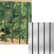 090489152000 32IN BRZ 10P RND BALUSTER