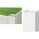 4X4X72 WHT VINYL POST
