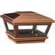 158391 6X6 CPR SOLAR POST CAP