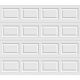 8X7 WHT STL GARAGE DOOR