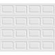 8X7 WHT STL GARAGE DOOR