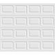 9X7 WHT STL GARAGE DOOR
