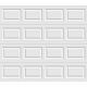 9X7 WHT STL GARAGE DOOR