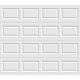 8X7 WHT STL GARAGE DOOR