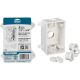 PSB37550WH 1G WH 3 1/2-3/4OUT BOX