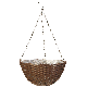 82303 14IN WOVEN HANGING BASKET