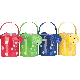 84892 .5G PLKADOT WATERING CAN