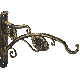 9in Flower Gold Bracket