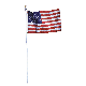 18FT STEEL FLAG POLE KIT