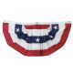 PLEATED MINI FAN FLAG