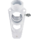 WHT ALUM FLAG BRACKET