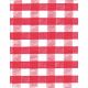 RED CHECK FLN BACK VINYL