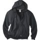 MED BLK HOOD FLC JACKET