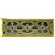 4X12 PBRASS FLR REGISTER